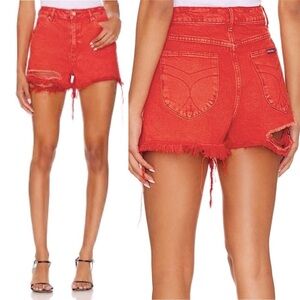 ROLLA’S Duster Layla in Red Size 24 NWT